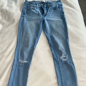 Abercrombie Super Skinny Light-wash Jeans